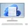 All in One-PC 24-cr0012ns 2023 23,8" Display Intel Core i3-1315U 2,4 GHz 8 GB RAM 512 GB SSD