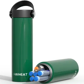 1-WHEAT Insulin Cooler Travel Case Diabetiker Medikamente isoliert Organizer Portable Medizin Kühler für Insulin-Pen und medizinische Diabetiker-Zubehör