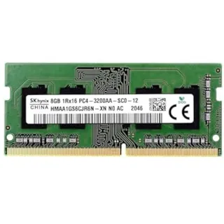 SK Hynix 8 GB SODIMM DDR4 3200 PC4 1Rx16 HMAA1GS6CJR6N-XN SO-DIMM Laptop-RAM-Speicher für Dell HP Lenovo und andere Systeme