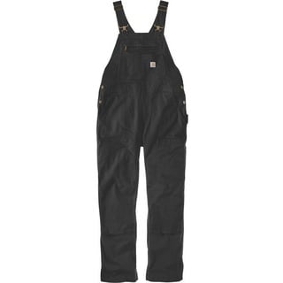 CARHARTT Denim Canvas, Latzhose Damen - Schwarz XS