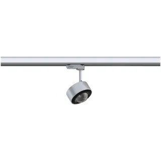 Paulmann ProRail3 LED Schienenspot Aldan 533,8lm 8W 4000K dimmbar 230V Silber/Schwarz