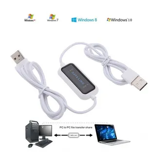 bolwins P79C PC-zu-PC USB 2.0 Datenkabel 1.6m für Schnell Übertragung Stabile Verbindung