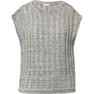 s.Oliver Strick-Pullunder mit Ajourmuster Beige 46