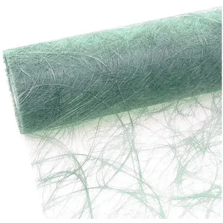 Deko AS GmbH Sizoweb Tischläufer - Eukalyptus - 30cm - 5m