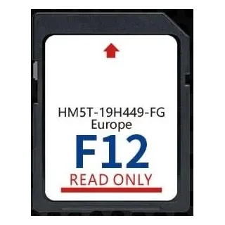 Generisch SD Karte Europa 2024 GPS Navigation kompatibel mit Ford Sync2 F12 - HM5T-19H449-FG