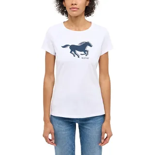 Mustang T-Shirt Style Loa, white S