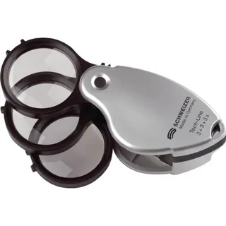 Schweizer Einschlaglupe Tech-Line 3x+5x=8x Linsen-D.38mm