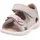 Sandale, Hellgrau/Rosa 2500, 23 EU