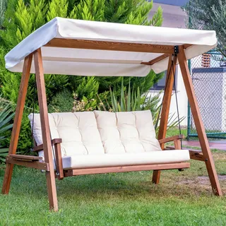 Westmann Hollywoodschaukel Pera 2000 | Beige | 203x116x180 cm