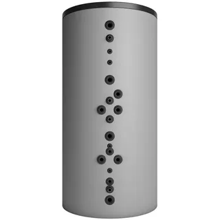 Novelan Multifunktions-Trinkwarmwasserspeicher mfs 600 s, 600l, Solar, Wärmepumpen bis 5,0m3/h, Festbrennstoffkessel bis 15kW 15028001