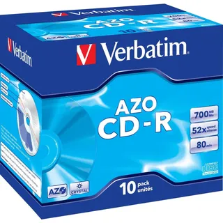 Verbatim CD-R 700MB 52x 10er Jewelcase