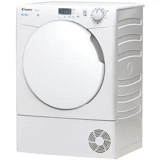 Candy Smart CSE C8LF-S Wäschetrockner Freistehend Frontlader 8 kg B Weiß - Weiß