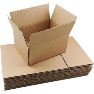 Verpackungskartons Versandkarton 30x15x6 cm: Optionen 30x15x5 -> 30x15x20 - Set 10 Stück, Einwellig - Kleine Versand Box Faltschachtel für Versand, Verpackung, E-Commerce, Geschenke, Verpackungen