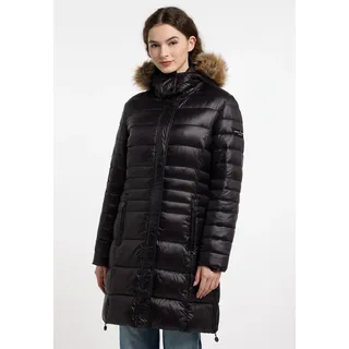 Frieda & Freddies Langmantel FRIEDA & FREDDIES "Thermolite Coat / Dalia 2", Damen, Gr. 42, schwarz, 100% Polyamid, unifarben, normal, ohne Ausschnitt, Mäntel, mit Reißverschluss