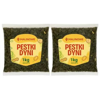 Malinowe Kürbiskerne in Schale Kürbis ausgezeichnete Premiumqualität 2x1kg