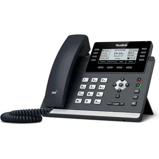 Yealink IP Telefon SIP-T43U PoE Business - Schwarz