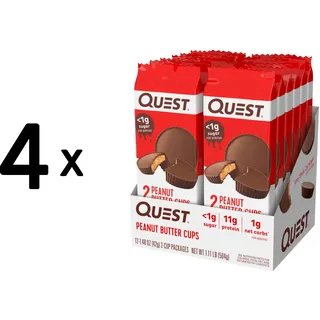 Quest Nutrition Peanut Butter Cups (12x42g) Peanut Butter 500g