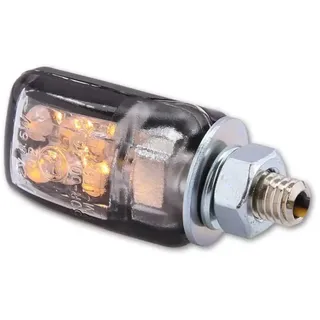 Highsider smart Picco Led Blinker Gehäuse Schwarz / Linse Klar (Paar), Hinten