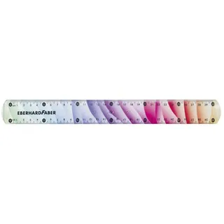Eberhard Faber Lineal Rainbow 30,0 cm, Regenbogen