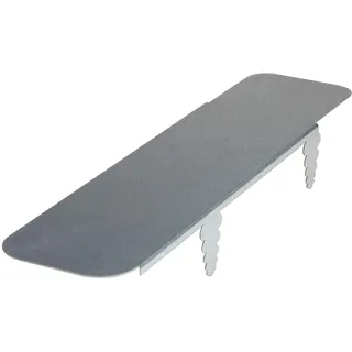 Bellissa Rasenkante 43,7 x 12 cm 2 Stück Silber