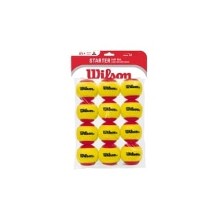 Tennisbälle- Wilson - Starter Red Balls (12er Packung) - Stage 3