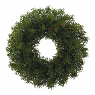 Gasper Adventskranz Tanne grün Ø 30 cm - Kunststoff