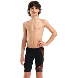 Arena Design Swim Jammer Schwarz/Orange/Türkis 140