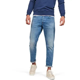 G-Star 3301 Regular Tapered Jeans Worn In Azure 30 30