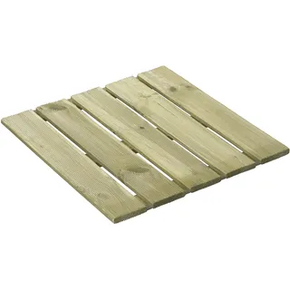 Terassen-Holzfliese 50x50cm