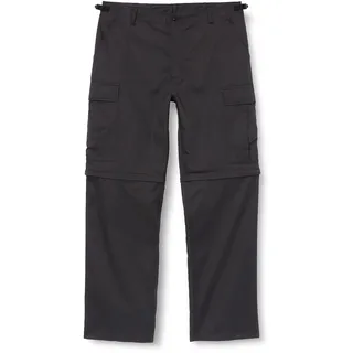 Mil-Tec Herren Zip-Off Typ BDU Schwarz, XXL