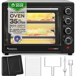 Z-Line TurboTronic Minibackofen schwarz