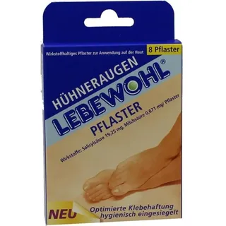 LEBEWOHL-FABRIK GmbH & Co. KG Lebewohl Hühneraugenpflaster 8 St.