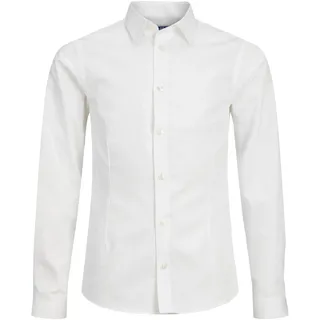 JACK & JONES Hemd Jungen,Weiß,128