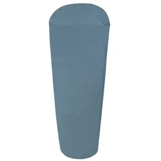 10T Outdoor Equipment 10T Schlafsack TC INLET MB Hüttenschlafsack 225x90 Mumienschlafsack Inlay Mischgewebe Blau
