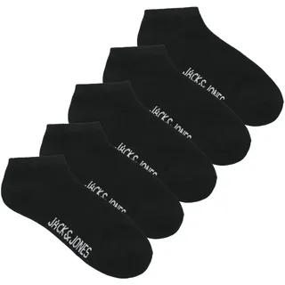 JACK & JONES Junior Socken JACDONGO SOCKS, Baumwollmischung, einfarbig, schwarz, 33-37