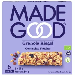 MadeGood Müsliriegel Gemischte Früchte bio (6St)