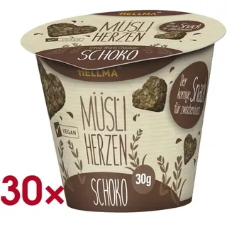 Hellma Müsli-Herzen Schoko Müsli 30x 30,0 g, 30 St.