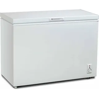 PKM GT200CAZ Stand Gefriertruhe, 98 cm breit, 200 L, Kühlfunktion, regelbares Thermostat, weiß