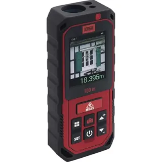 JC Schwarz Laser-Entfernungsmesser 100 m mit Kamera IP65 inkl. Zubehör