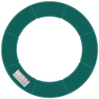 Baunsal® Trampolin Randabdeckung Ø 305 cm mit 30 cm breite in grün und 20 mm dick uv-beständig reißfest Trampolin Ersatzteile Trampolin Rahmenpolsterung Schutzrand für das Trampolin Outdoor
