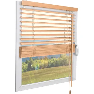 Sol Royal Holzjalousie Natur, Holz, 40 cm Wohntextilien, Rollos - Jalousien, Jalousien
