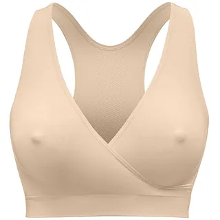 Medela Keep Cool Sleep Nahtloses Schwangerschafts- und Still-Bustier – BH ohne Bügel mit atmungsaktivem Rückenteil und Soft-Touch-Stoff