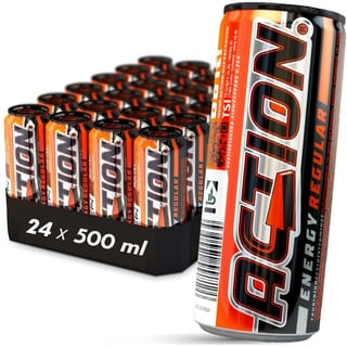 ACTION Energy Drink 500 ml - 1 Dosen / Regular