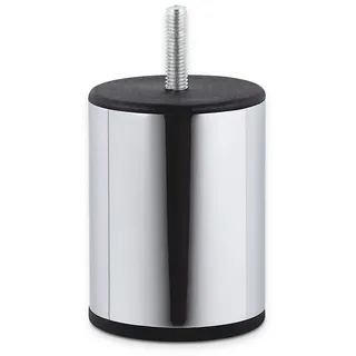 SO-TECH® Möbelfuß UNIFORM mit M8-Gewinde Höhen: 80-150 mm Chrom poliert silberfarben 8 cm