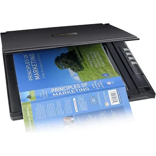 Plustek OpticSilm 2700 Flachbettscanner (hohe Geschwindigkeit, 3 Sekunden, kompaktes Design für Home und Home Office). Windows und Mac Unterstützung