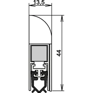 ATHMER Türdichtung Wind-Ex 735 cm Weiß