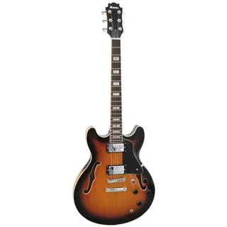 Dimavery SA-610 Jazz-Gitarre, sunburst