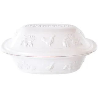 Römertopf Bräter RUSTICO - B/H/T ca. 33.50x25.00x18.00
