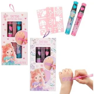 DEPESCHE Princess Mimi Tattoo Glitzer Gelstifte sortiert