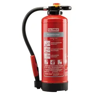 Gloria Feuerlöscher PH9 PRO, 9 kg, mit Halterung und Schlagknopf ABC Pulverlöscher